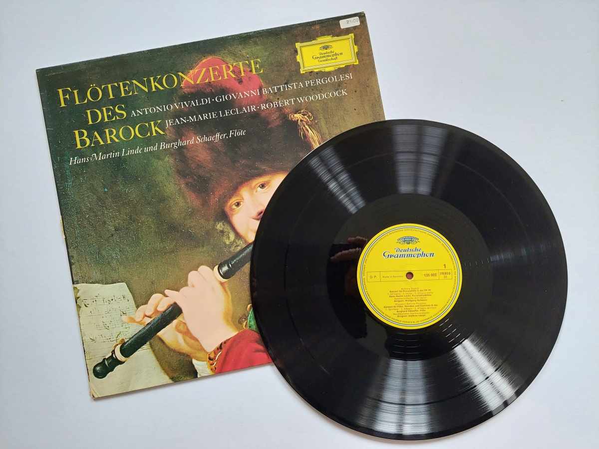 LP ANTONIO VIVALDI - FLÖTENKONZERTE DES BAROCK