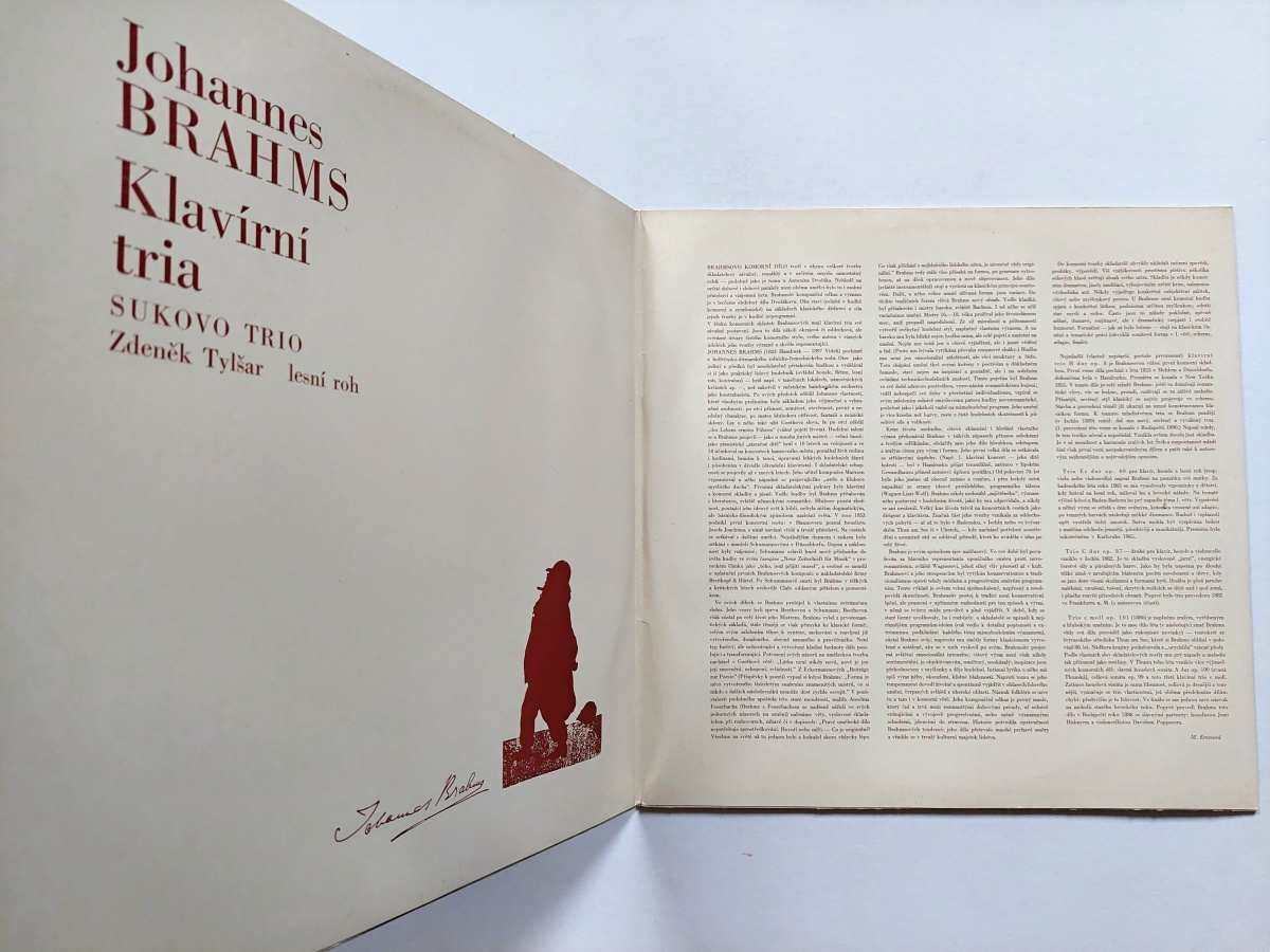 2 LP Johannes Brahms - Klavírní tria