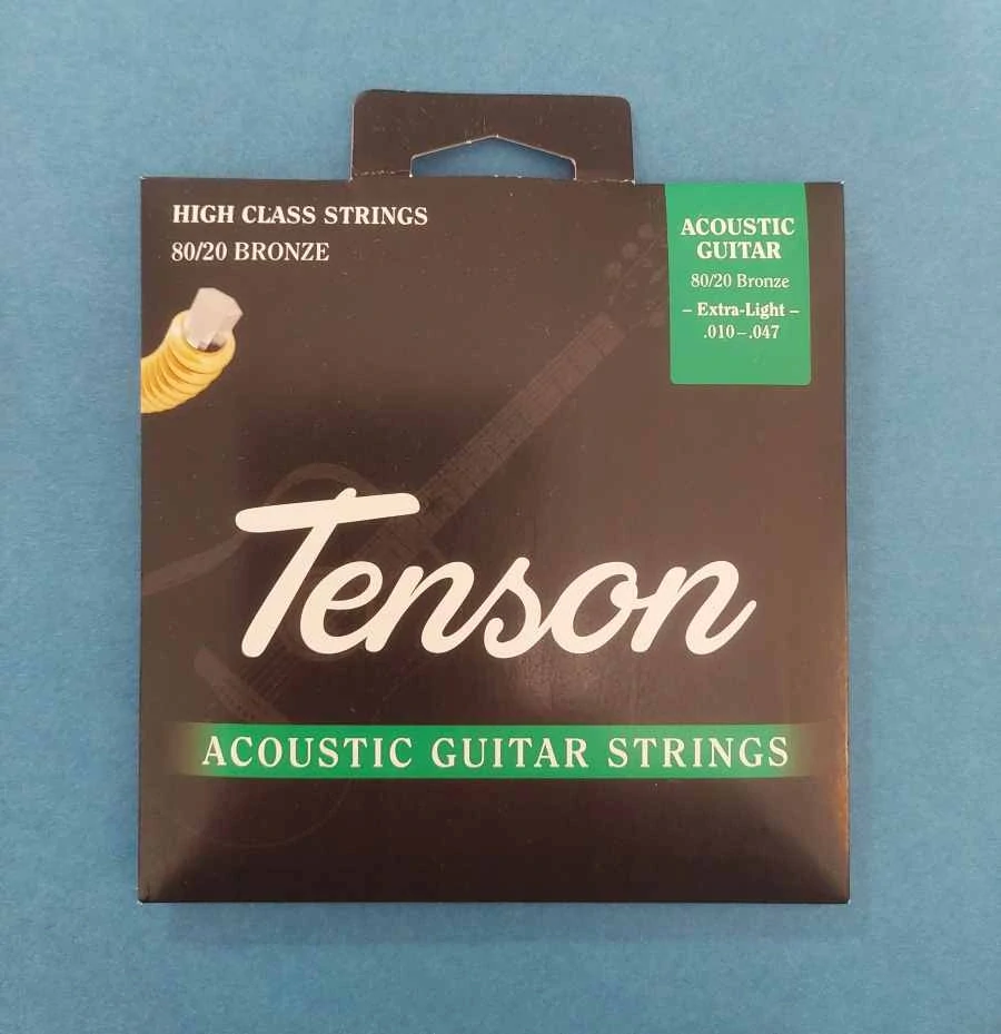 Struny TENSON na akustickou kytaru Bronze 010
