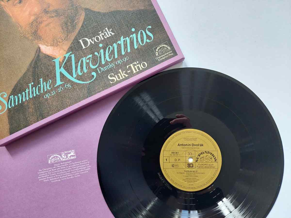 3 LP ANTONÍN DVOŘÁK - Sämtliche Klaviertrios Suk-Trio