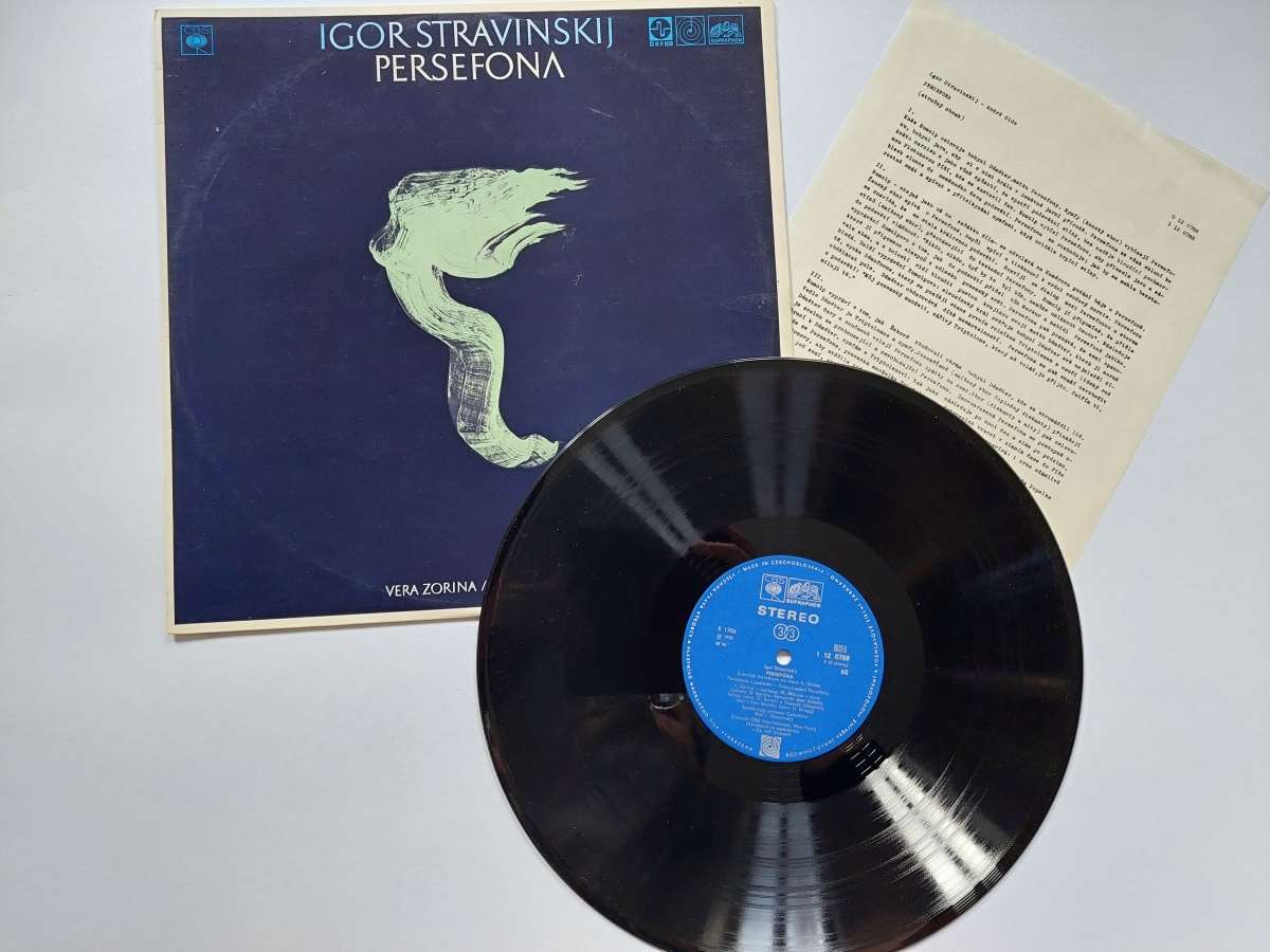 LP IGOR STRAVINSKIJ - PERSEFONA