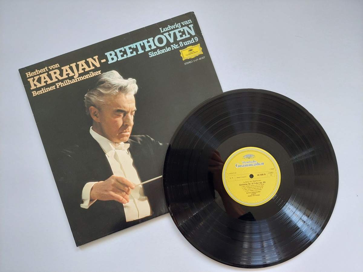 2 LP Ludwig Van Beethoven - Symfonie nr. 8 und 9