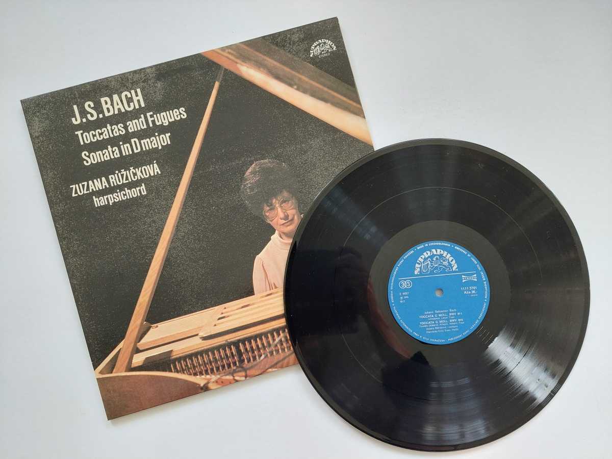 LP Johann Sebastian Bach - Toccatas and Fugues - Zuzana Růžičková