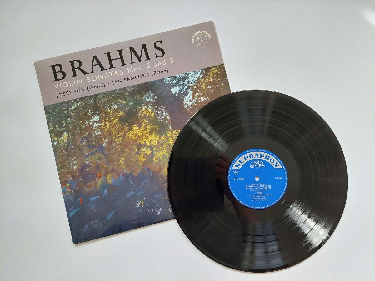 LP Johannes Brahms - VIOLIN SONATAS Nos. 2 and 3