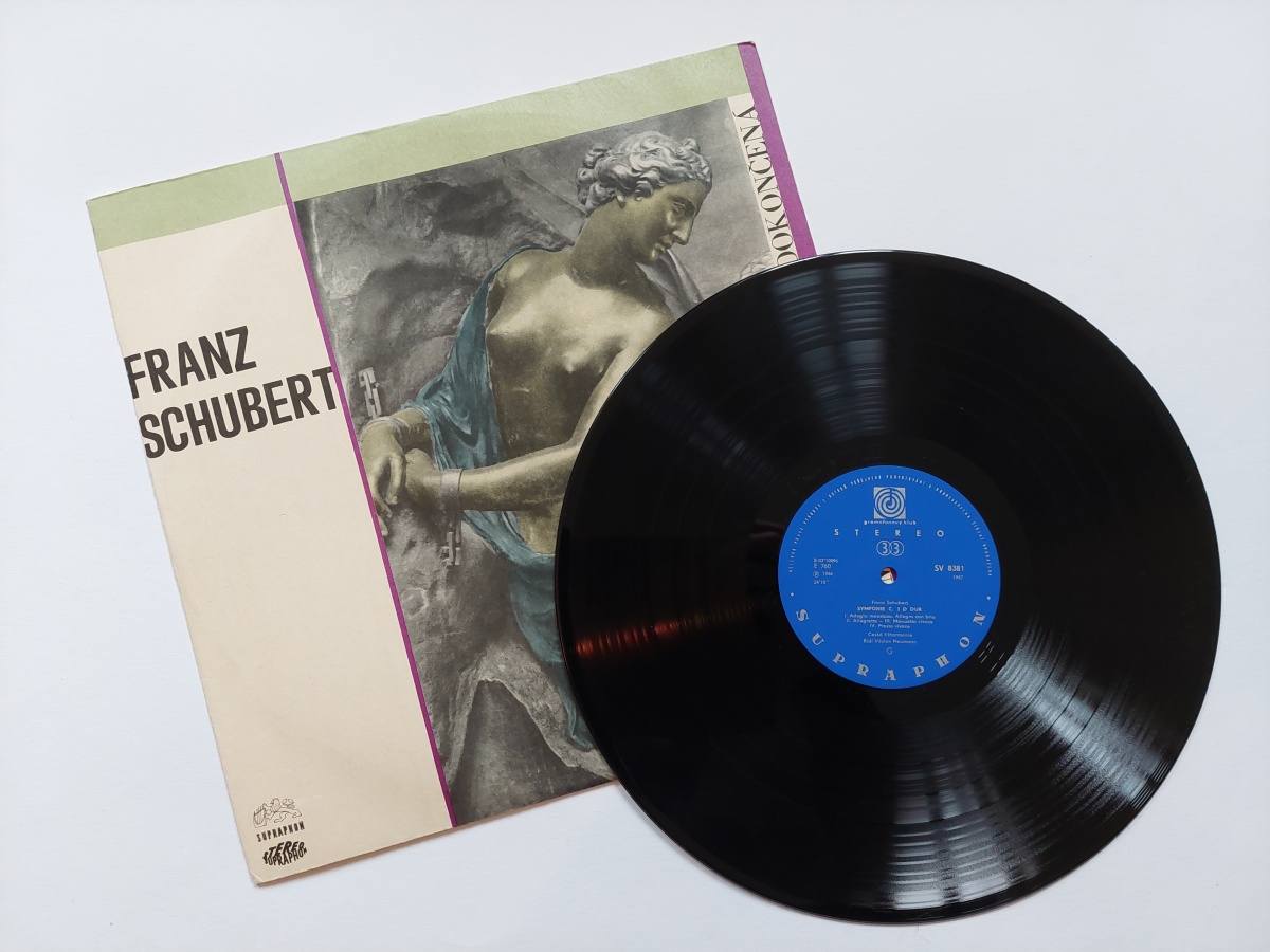 LP Franz Schubert - Symfonie č. 3 D dur a 8 H moll Nedokončená