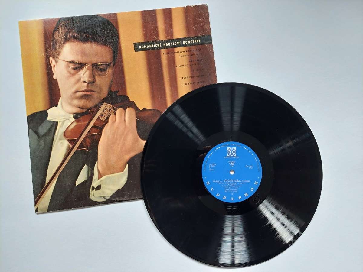 LP Romantické houslové koncerty - Josef Suk