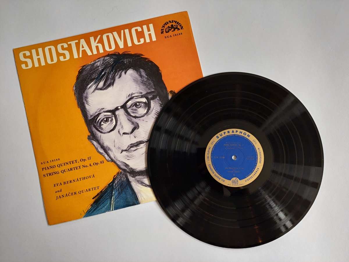LP Dmitri Shostakovich - Piano Quintet Eva Bernáthová and Janáček Quartet