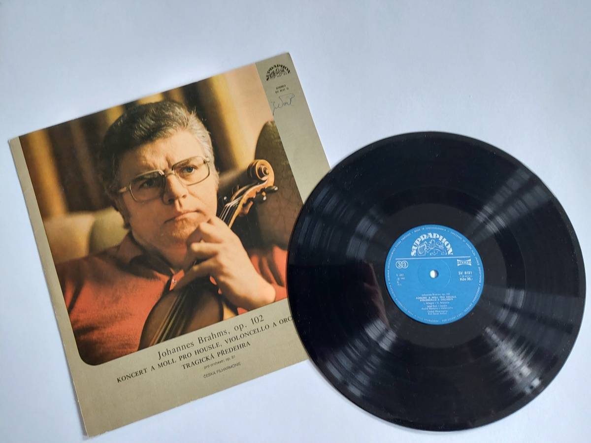 LP Johannes Brahms - Koncert A moll pro housle, violoncello a orchestr op. 102