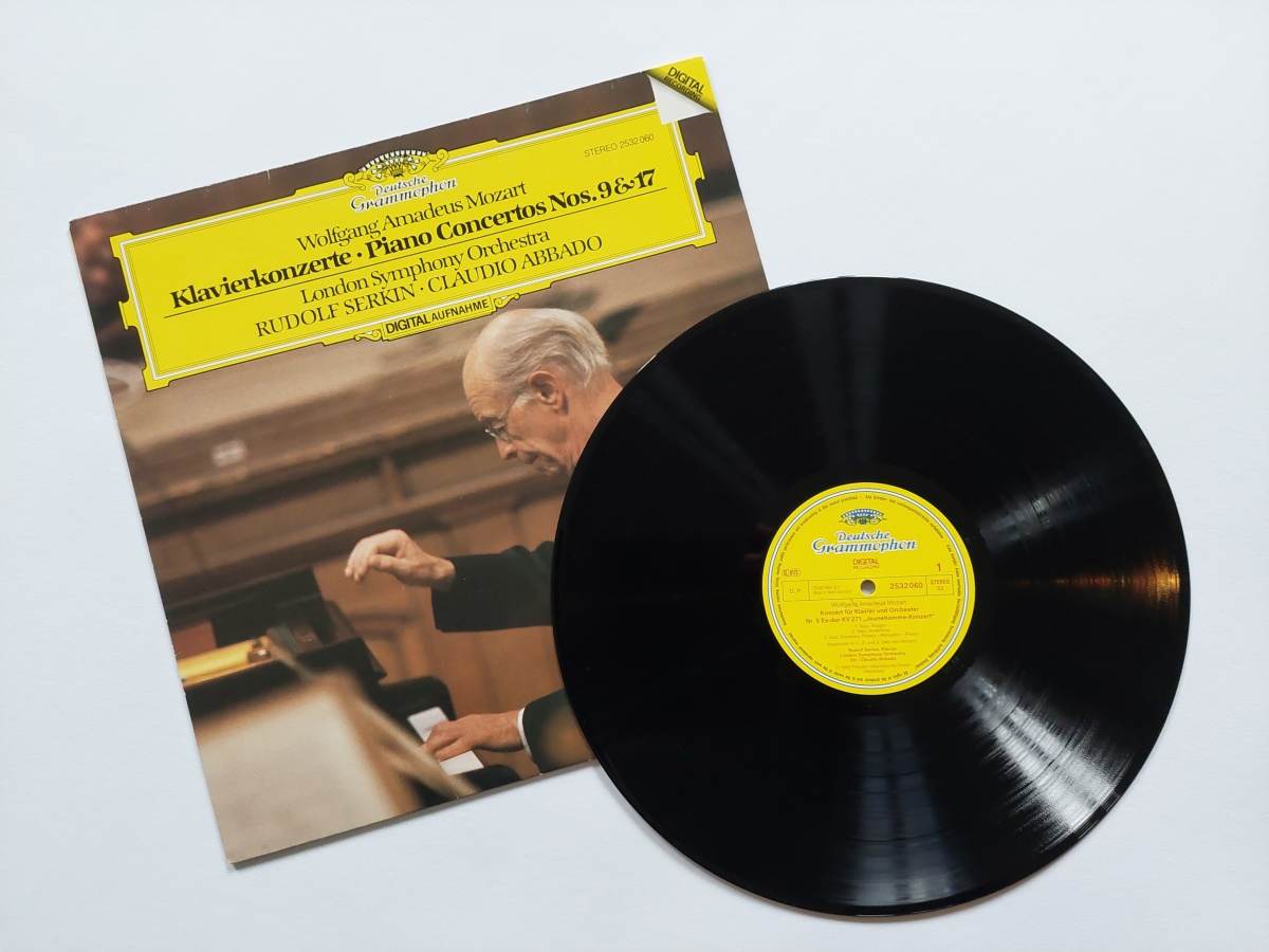 LP Wolfgang Amadeus Mozart - Piano Concertos Nos. 9 & 17