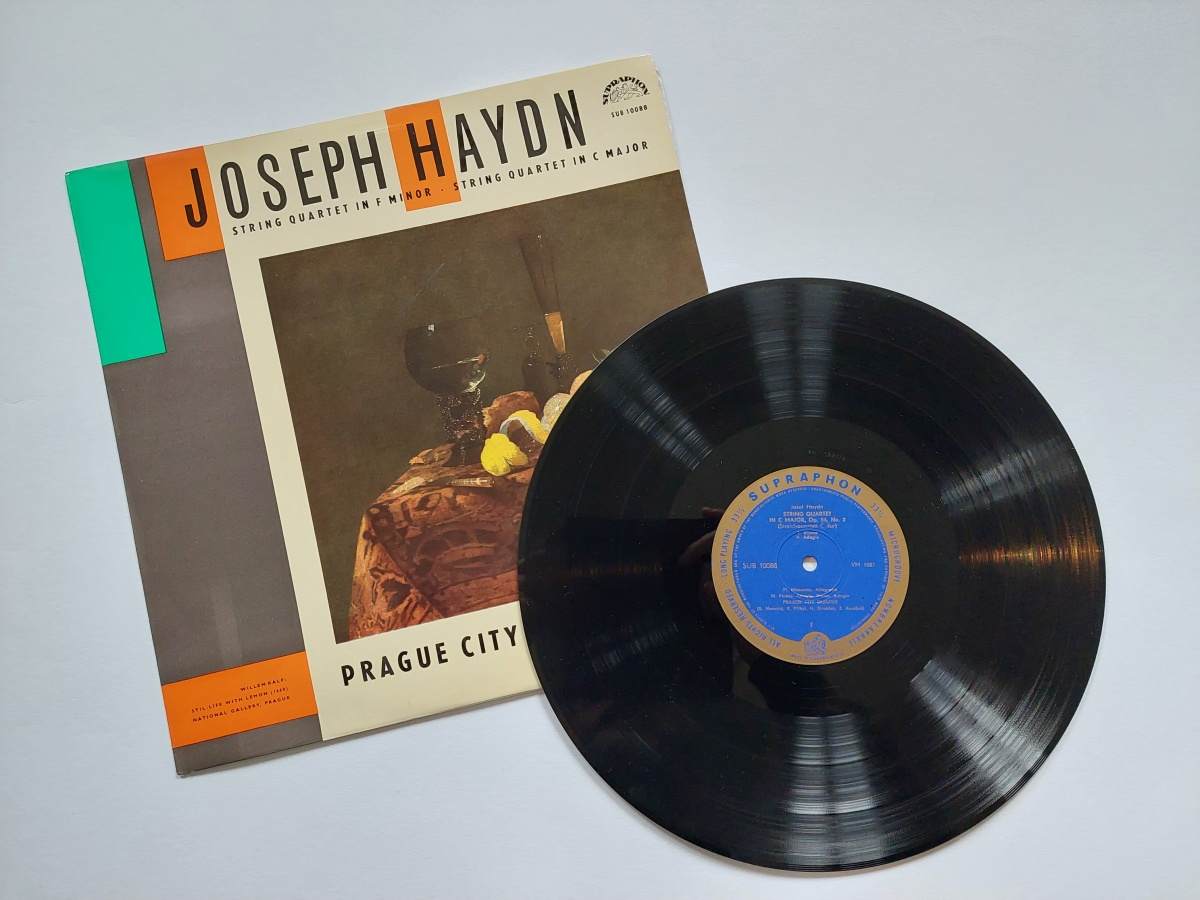 LP Joseph Haydn - String Quartet In F Minor Prague City Quartet