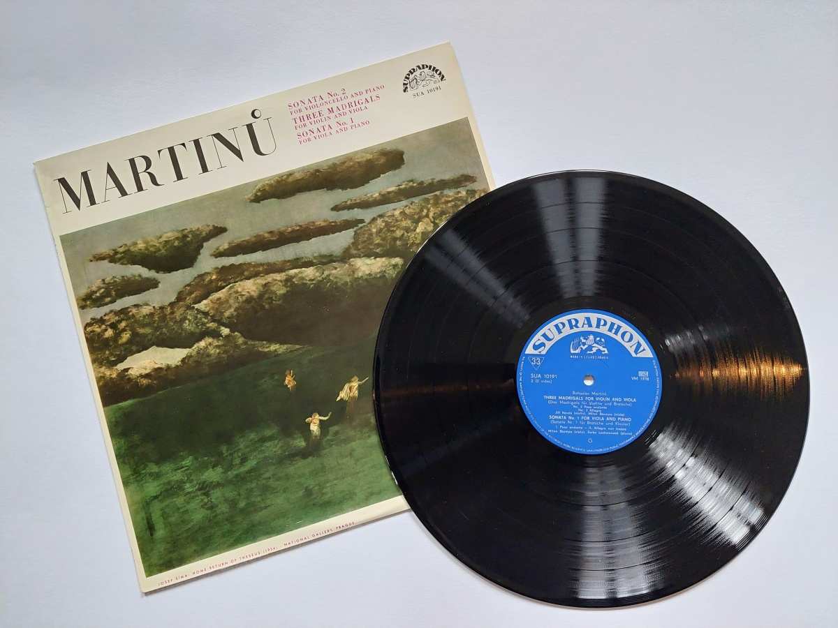 LP Bohuslav Martinů - Sonáta No. 2 for violoncello and piano