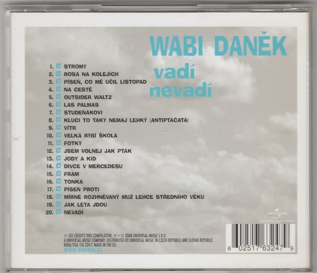 CD WABI DANĚK - Vadí nevadí