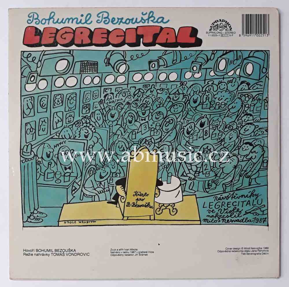LP Bohumil Bezouška LEGRECITAL