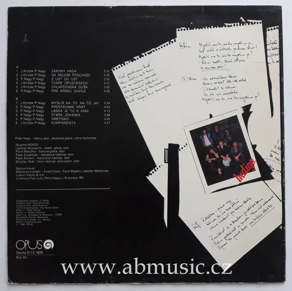 LP Peter Nagy - Myslíš na to , na čo ja?