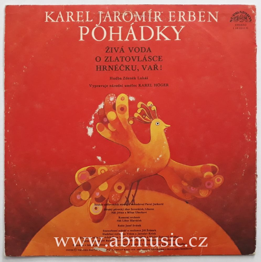 LP Karel Jaromír Erben - Pohádky Živá voda