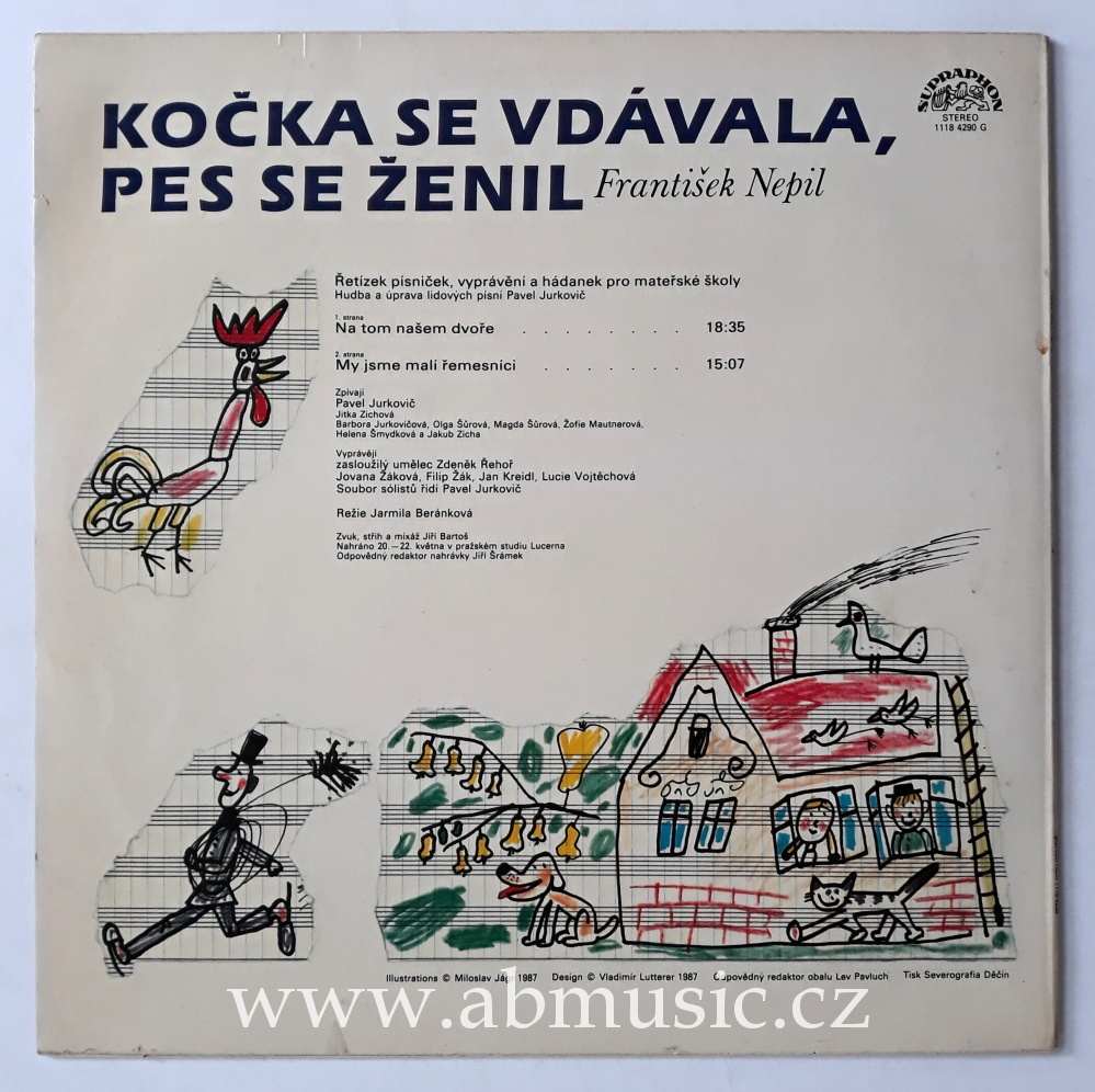LP František Nepil - Kočka se vdávala, pes se ženil