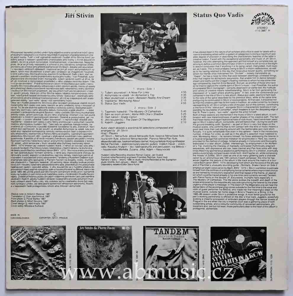 LP Jiří Stivín - Status Quo Vadis