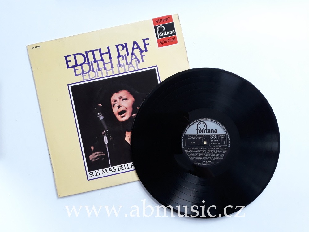 LP EDITH PIAF - Sus Mas Bellas Canciones