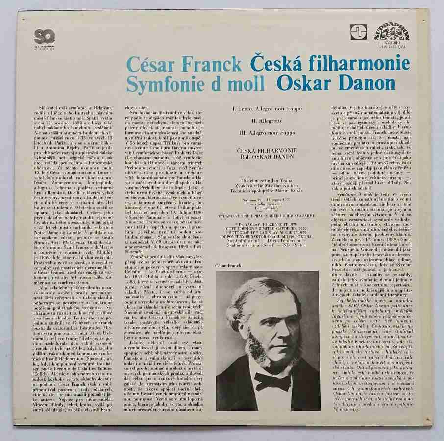 LP César Franck - Symfonie d moll