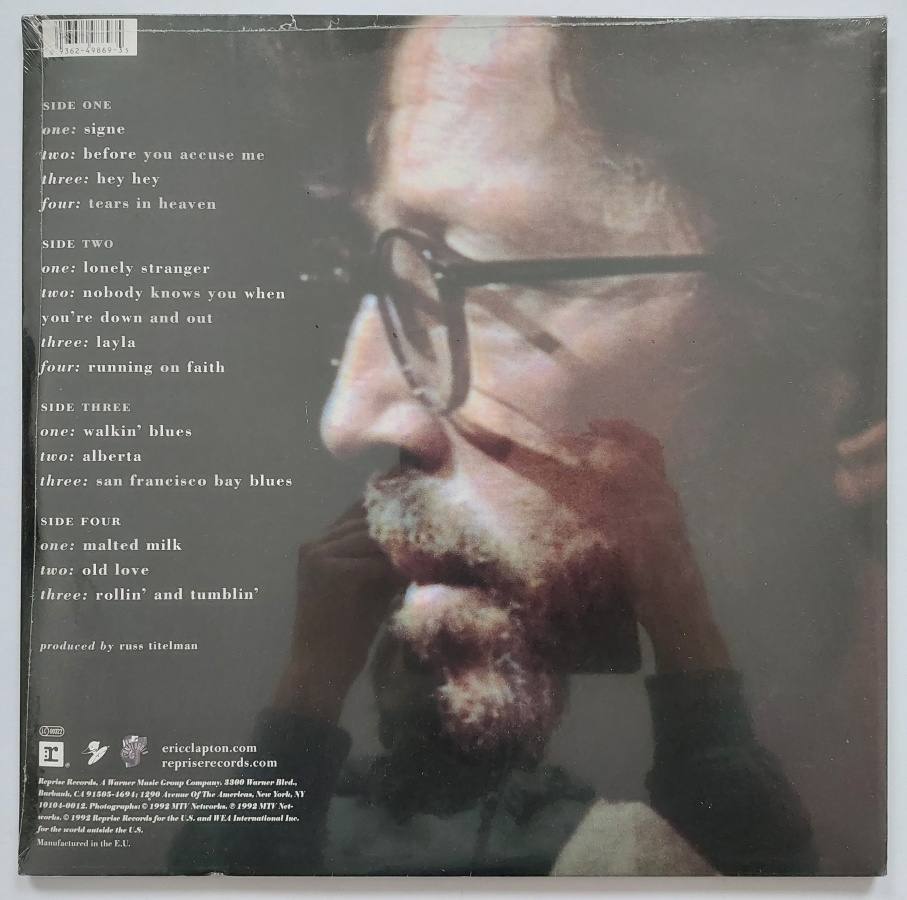 2 LP Eric Clapton - Unplugged