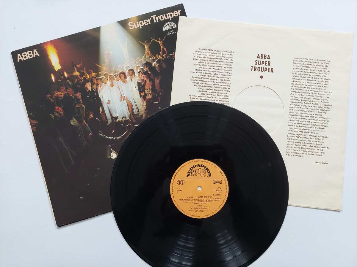 LP ABBA - SUPER TROUPER
