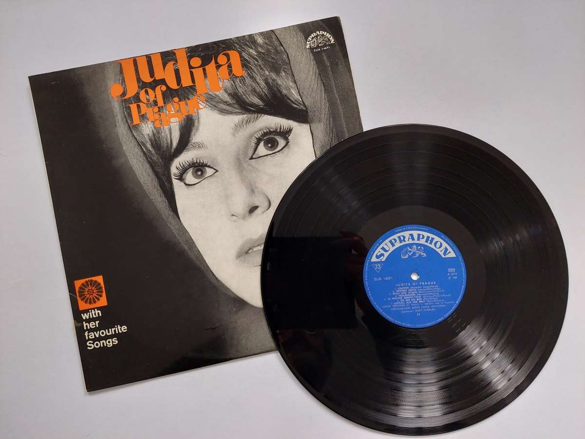 LP Judita of Prague - With Her Favourite Songs - Judita Čeřovská
