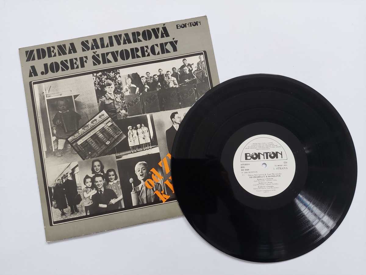 LP Zdena Salivarová a Josef Škvorecký - Od Zbabělců k Honzlové