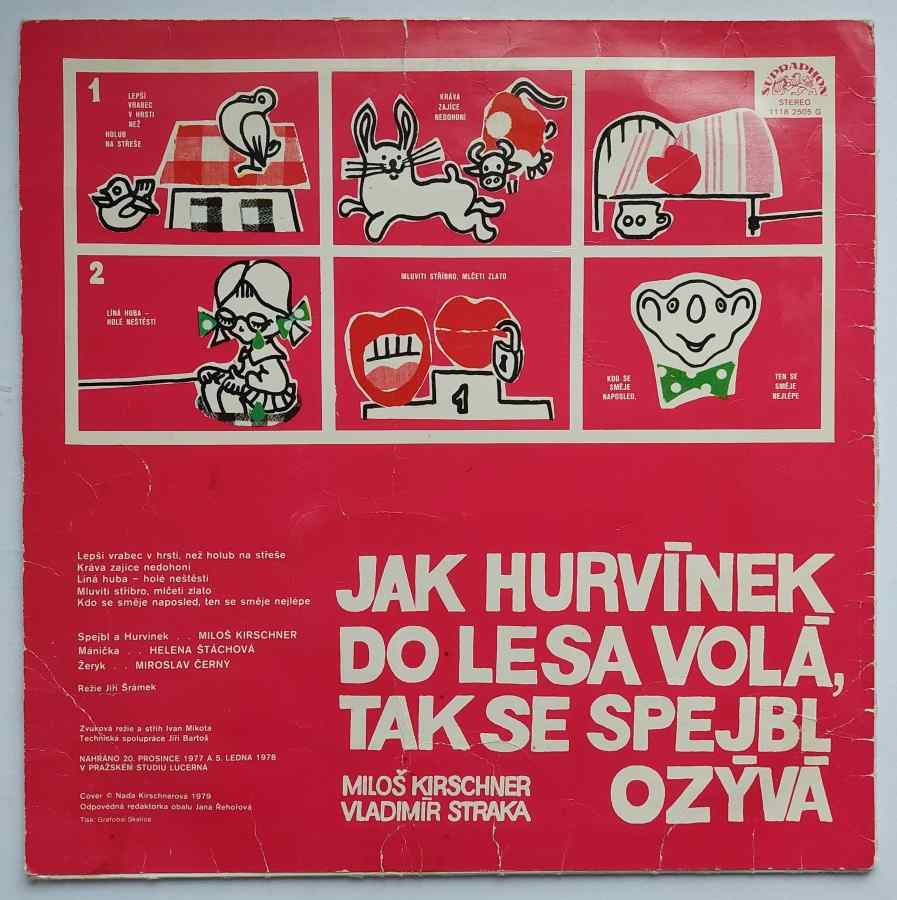 LP Jak Hurvínek do lesa volá, tak se Spejbl ozývá