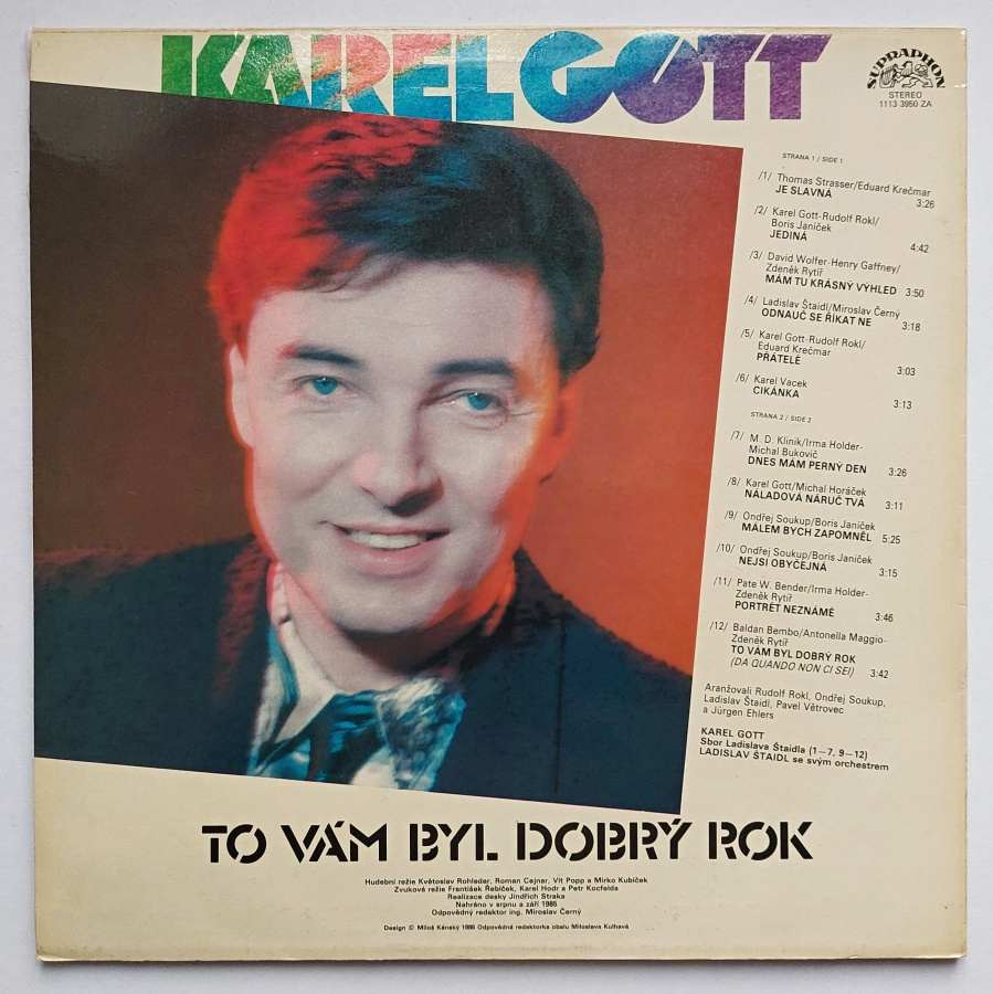 LP Karel Gott - To Vám byl rok