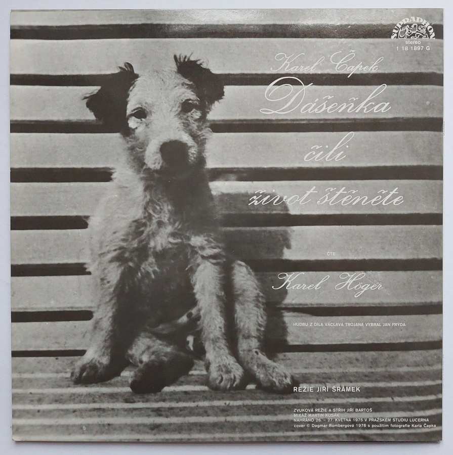 LP Karel Čapek - Dášenka čili život štěněte