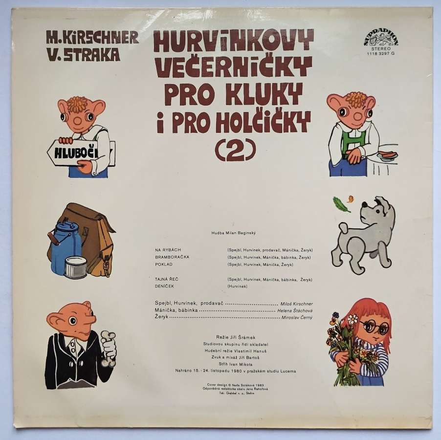 LP Hurvínkovy Večerníčky Pro Kluky I Pro Holčičky (2)