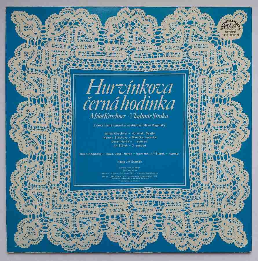 LP Hurvínkova černá hodinka - Miloš Kirschner - Vladimír Straka 