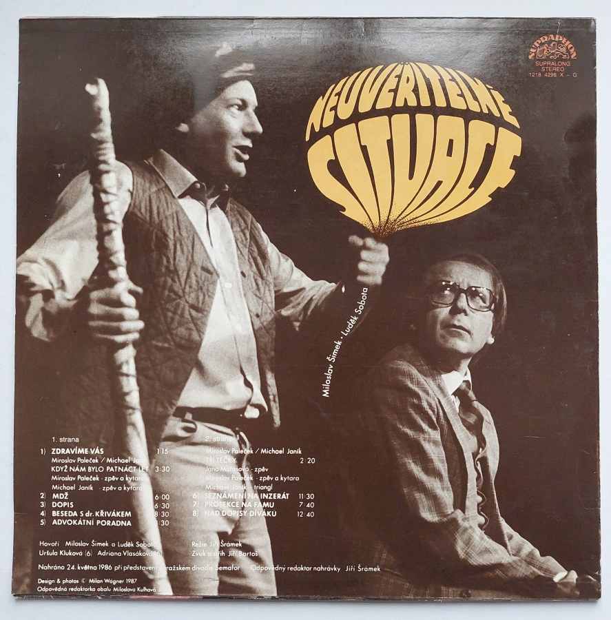 LP Miloslav Šimek - Luděk Sobota - Neuvěřitelné situace