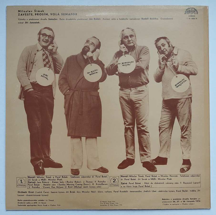 LP Zavěste, prosím, volá Semafor