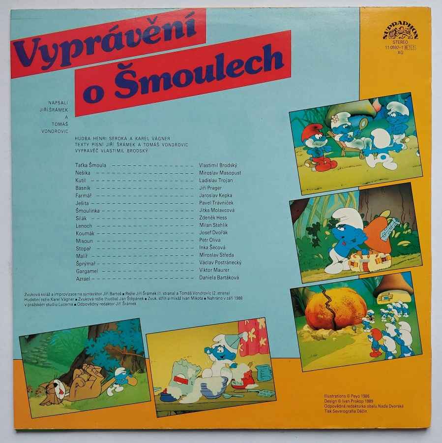 LP Šmoulové - Vyprávění o Šmoulech
