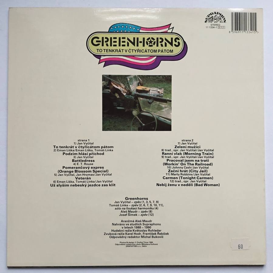 LP Greenhorns - To tenkrát v čtyřicátom pátom