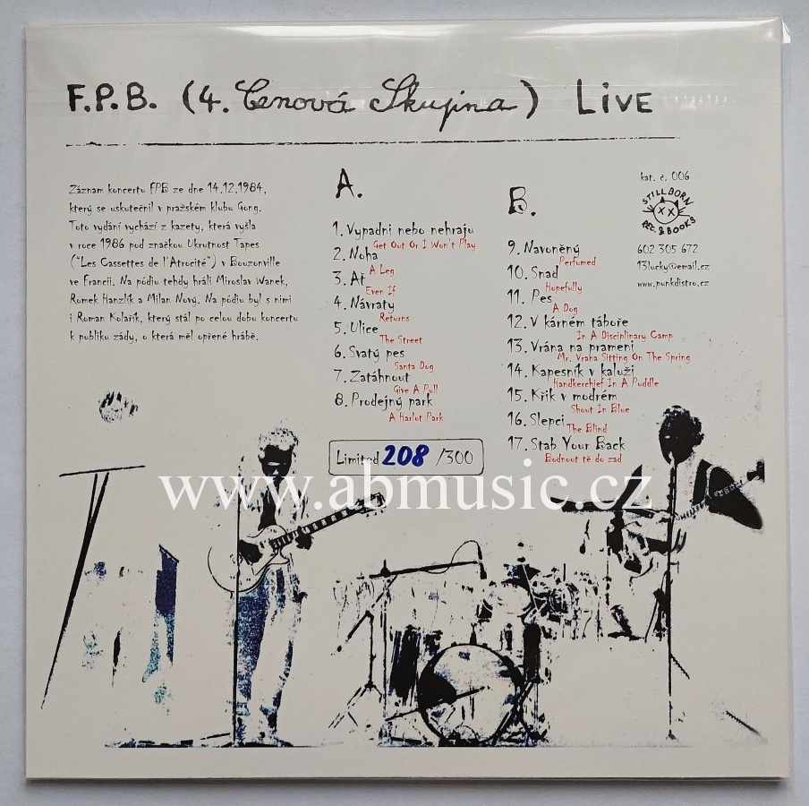 LP F.P.B. LIVE IN PRAHA 