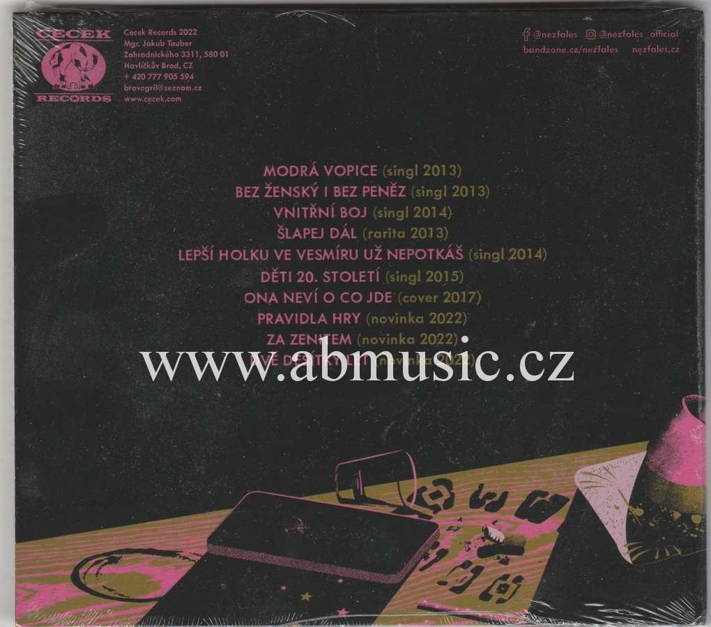 CD NEŽFALEŠ - DVĚ DESÍTKY LET