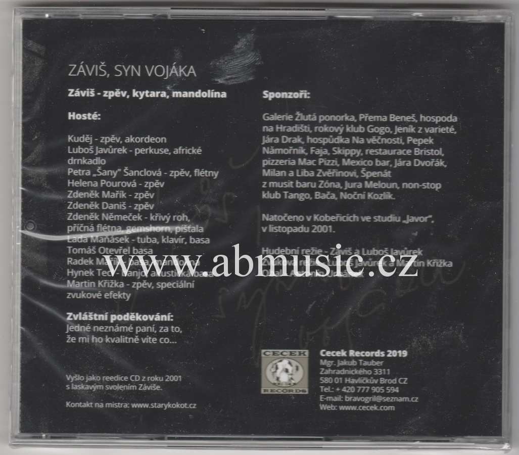 CD ZÁVIŠ - SYN VOJÁKA