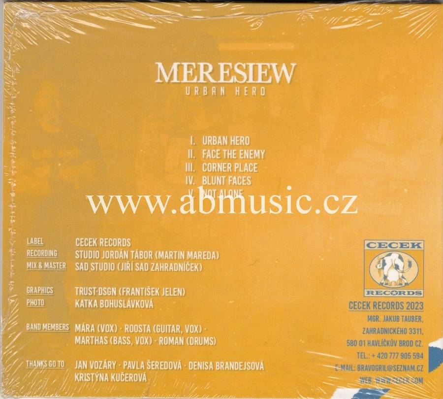 CD MERESIEW - URBAN HERO