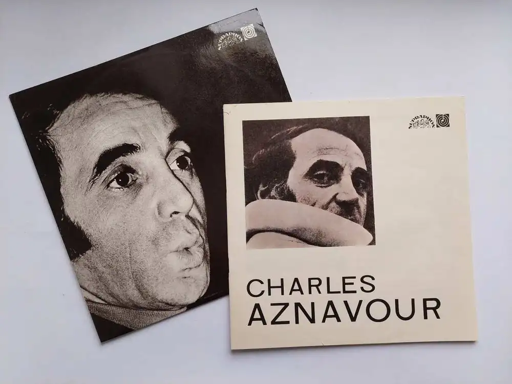 LP CHARLES AZNAVOUR SUPRAPHON