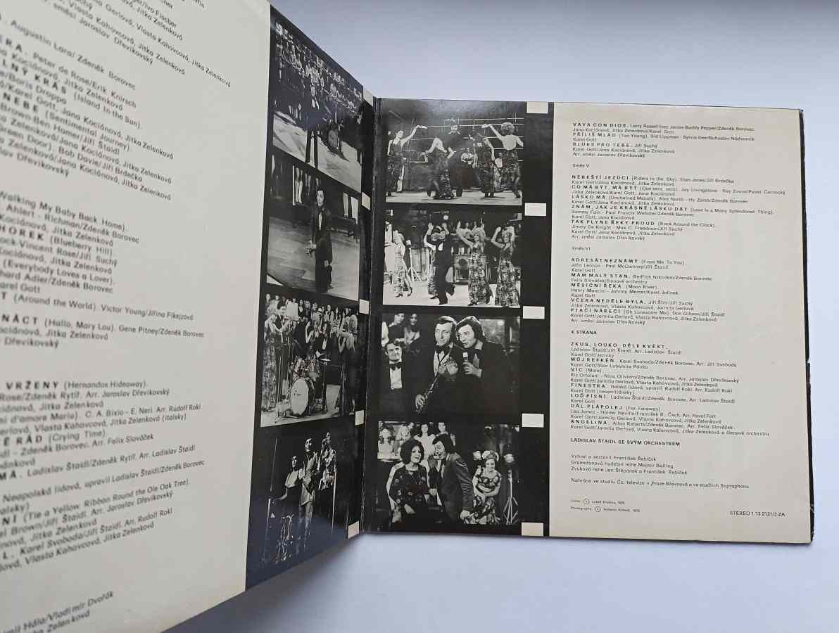 2 LP KAREL GOTT - Písně z televizního seriálu " ZPÍVÁ KAREL GOTT"