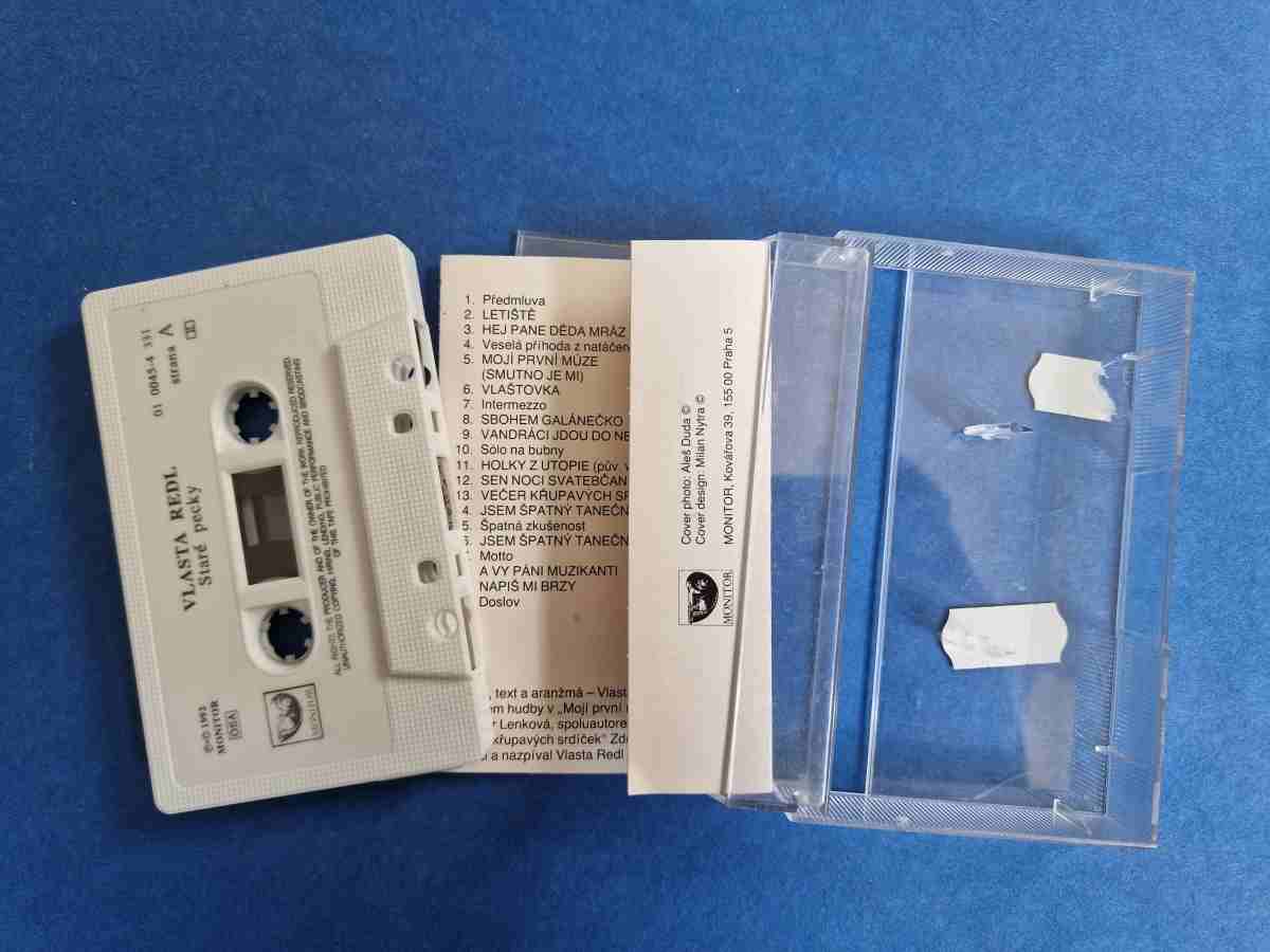 MC VLASTA REDL - STARÉ PECKY 1992  