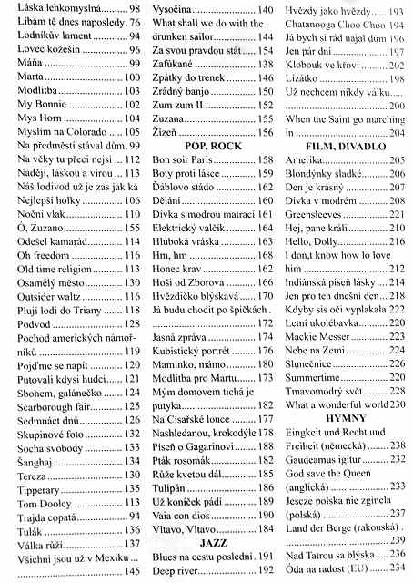 Já, písnička 3 klavír