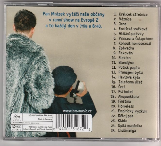 CD MRÁZEK ÚSTŘEDNA
