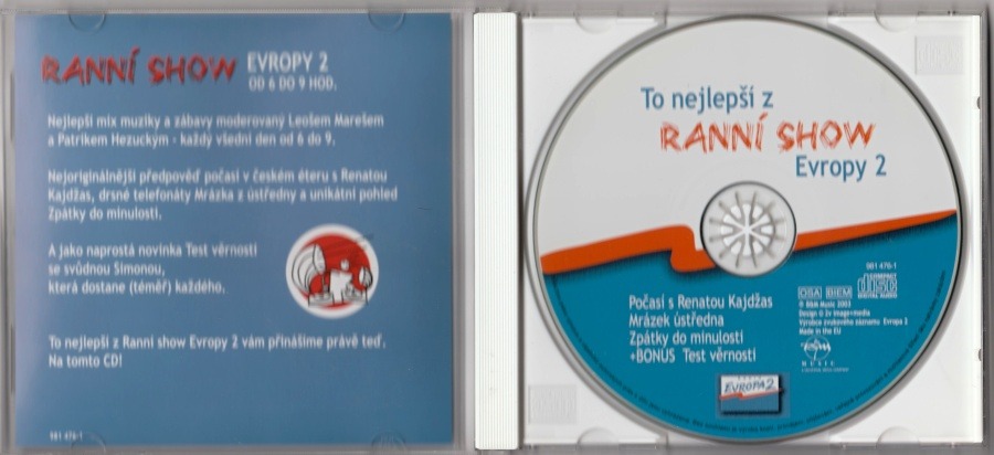CD MRÁZEK ÚSTŘEDNA TO NEJLEPŠÍ 