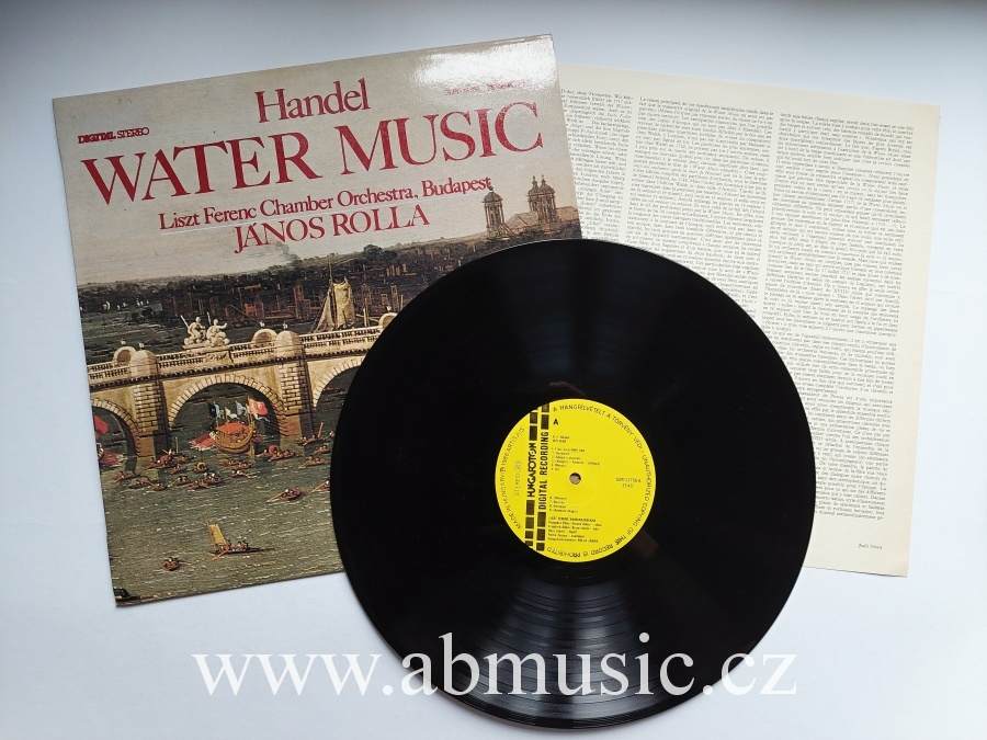 LP Georg Friedrich Händel - Water Music János Rolla