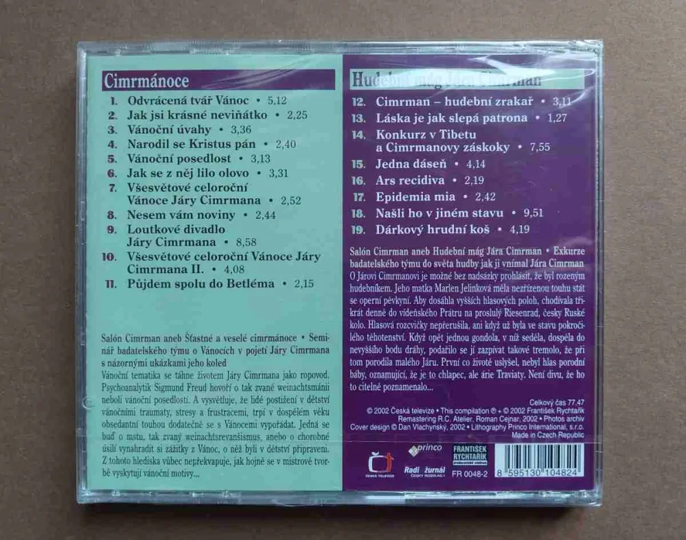 CD Salón Cimrman - Cimrmánoce / Hudební mág Jára Cimrman