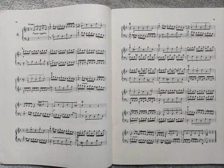 Johann Sebastian Bach - Dvouhlasé invence a tříhlasé sinfonie