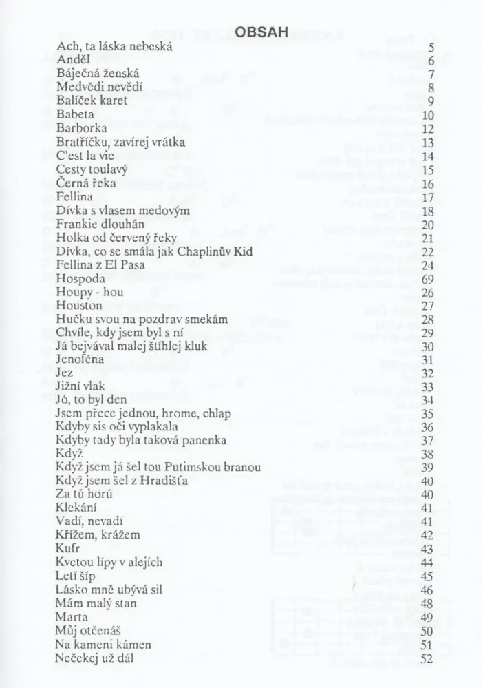 Zlaté hity 2 zpěvník 